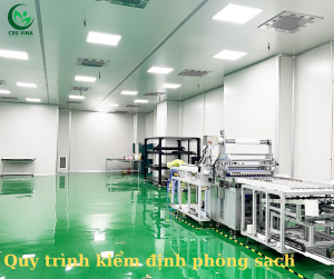 Quy trình kiểm định phòng sạch