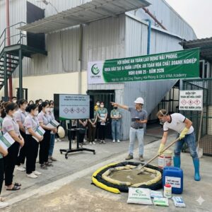Lớp tập huấn hoá chất doanh nghiệp Hải Phòng