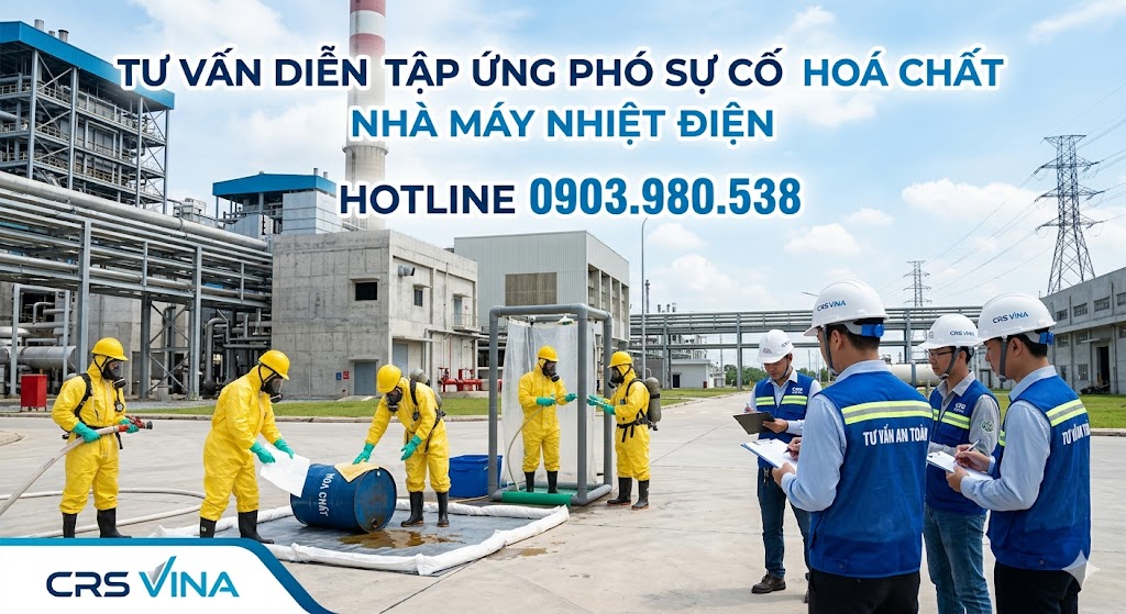 Tư vấn diễn tập ứng phó sự cố hoá chất nhà máy nhiệt điện
