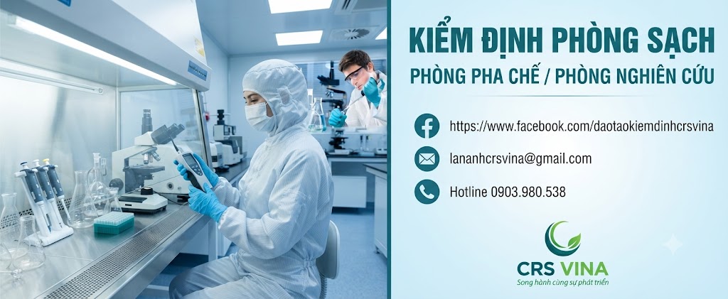 Kiểm định phòng sạch phòng pha chế / phòng nghiên cứu