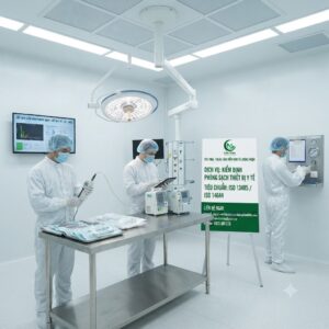 Kiểm định phòng sạch thiết bị y tế ISO 1348