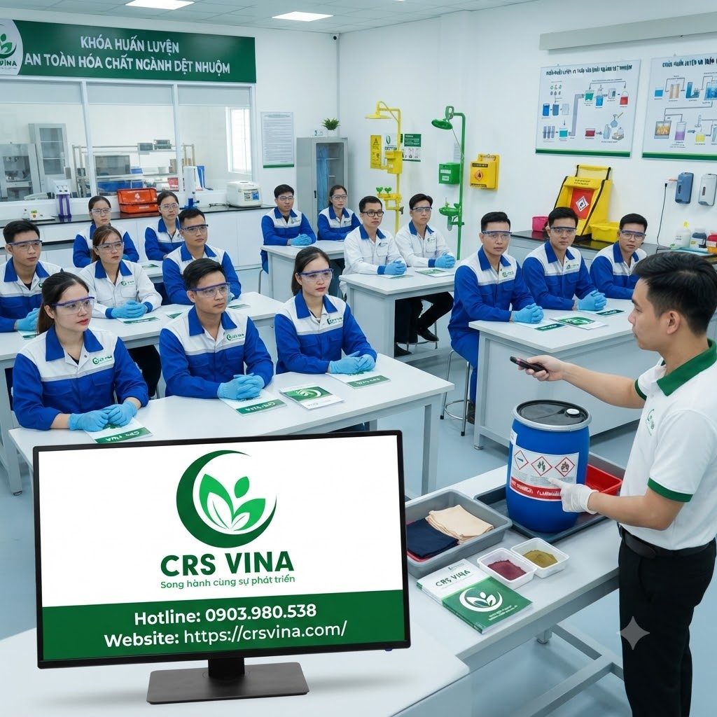 Ai Phải Huấn Luyện An Toàn Hóa Chất Trong Ngành Dệt Nhuộm? Huấn luyện an toàn hóa chất ngành dệt nhuộm
