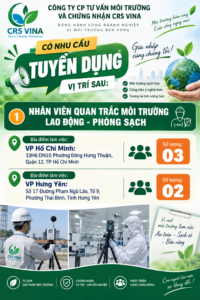 tuyen dung nhan vien quan trac moi truong lao dong